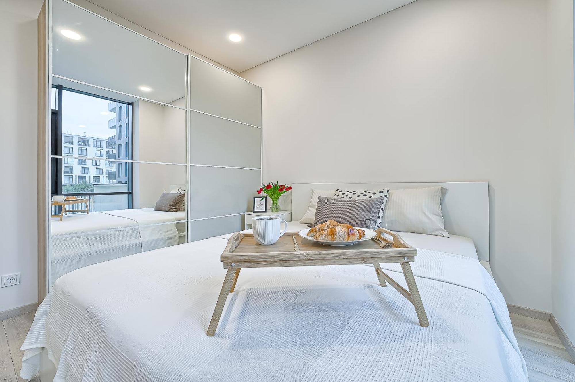 Business-Class Apartments 1 X Free Parking X Self Check In 24X7 VNO Exterior photo